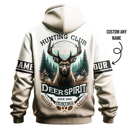 Deer Hunting Hoodie – Deer Spirit Hunting Club