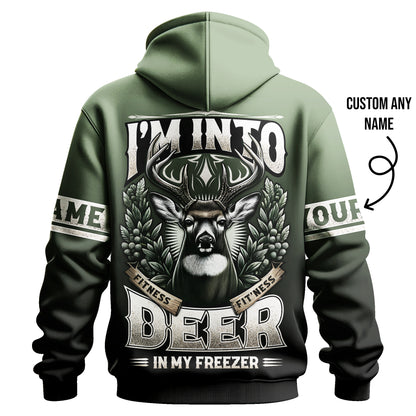 Deer Hunting Hoodie – I'm Into Fitness - Fitness Deer in My Freezer