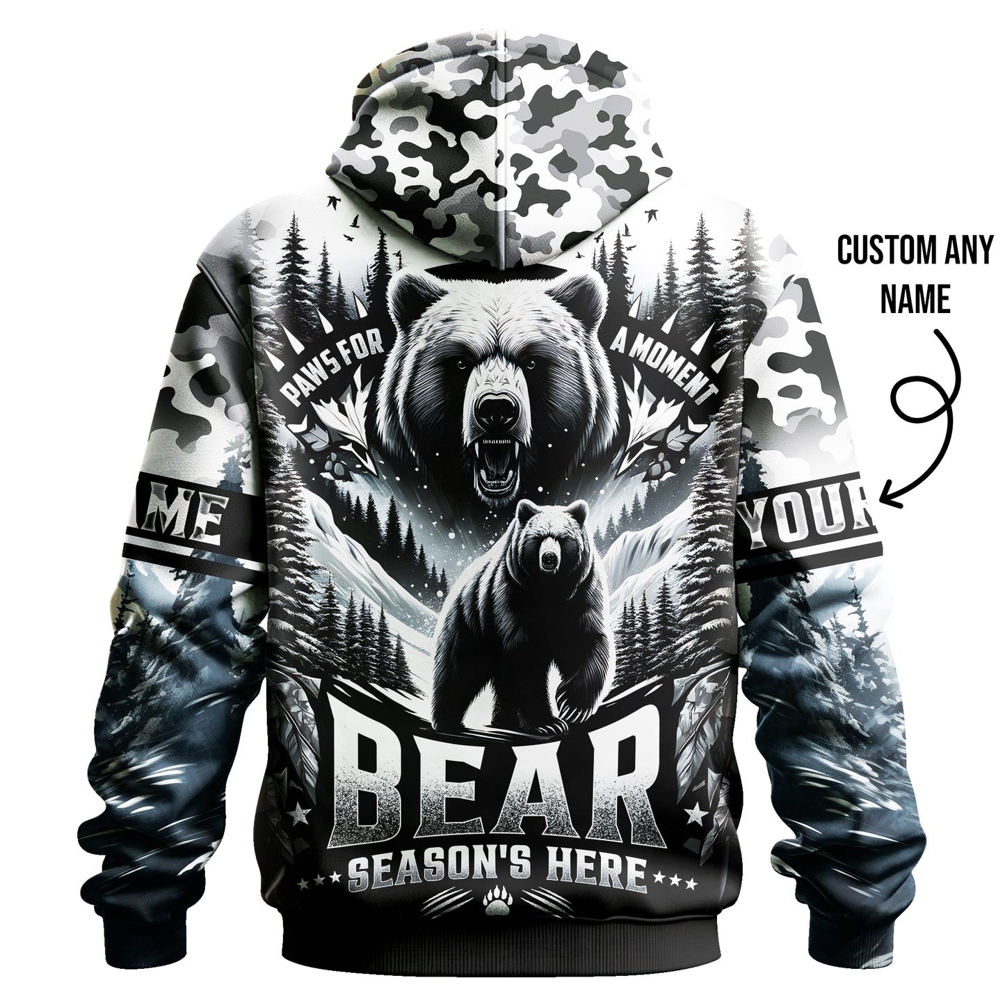 Bear Hunting Hoodie – Bear Season’s Here