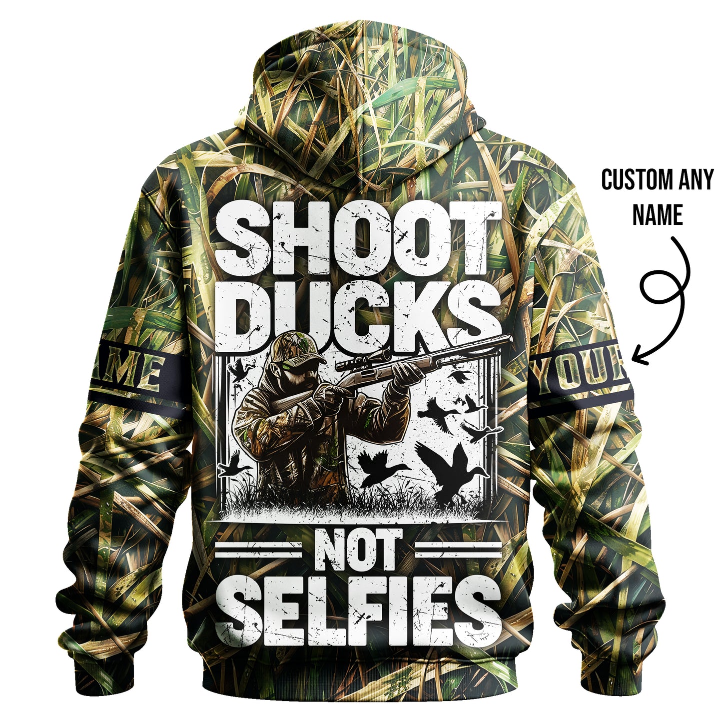3D Duck Hunting Apparel - Shoot Ducks Not Selfies