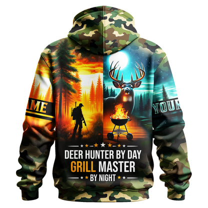 Deer Hunting Zip Hoodie