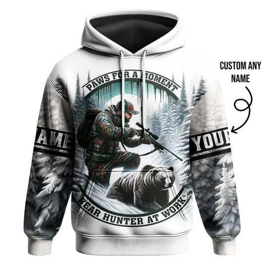 Bear Hunting Hoodie - 'Paws for a Moment