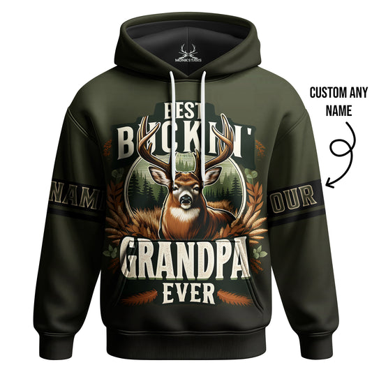 Deer Hunting Hoodie – Best Buckin' Grandpa Ever