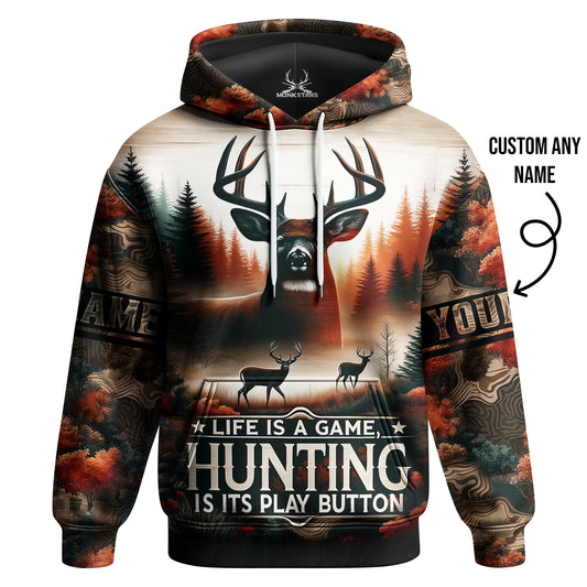 Pullover Hoodie - Deer Hunting Hoodie