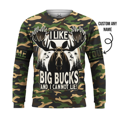 Moose Hunting Hoodie – I Like Big Bucks