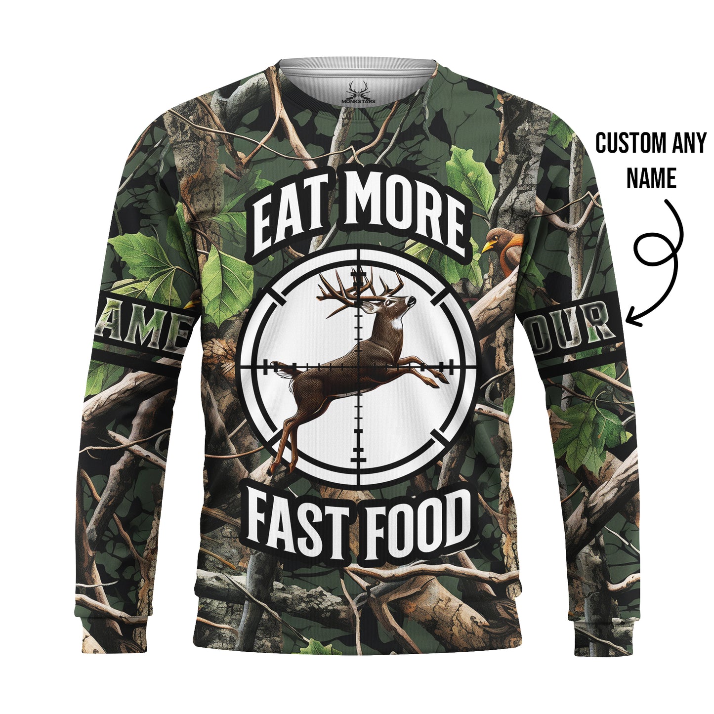Deer Hunting Hoodie – Eat More Fast Food