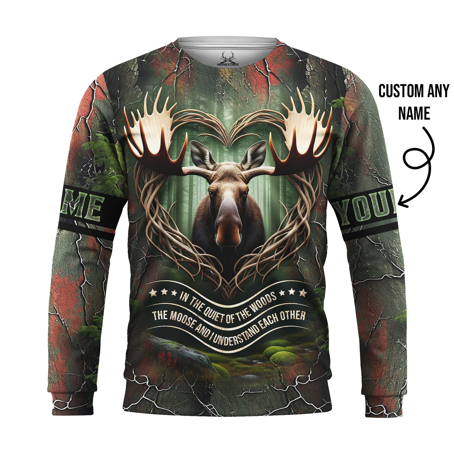 Moose Hunting Hoodie – Whispers of the Woods – Moose Edition