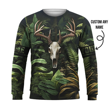 Deer Hunting Hoodie – Forest Skull