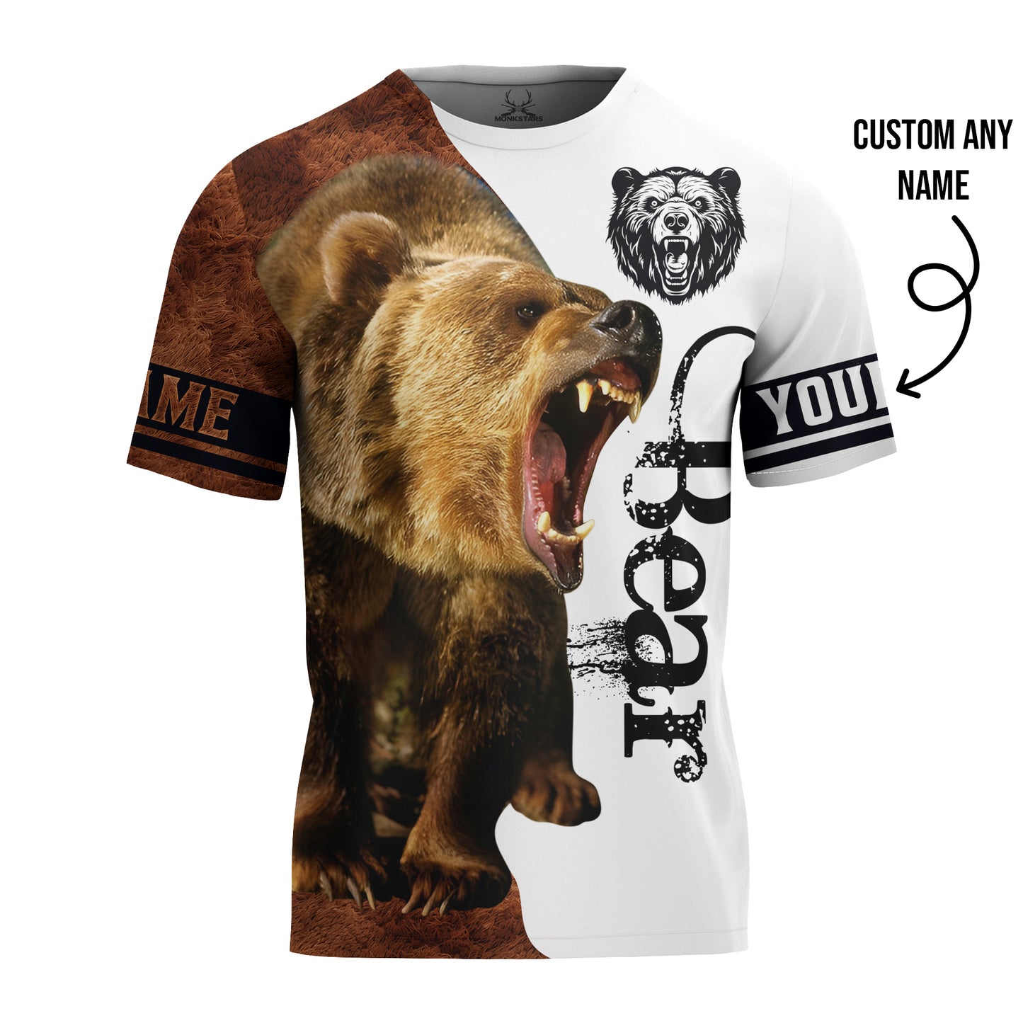 Custom Bear Roar Hoodie