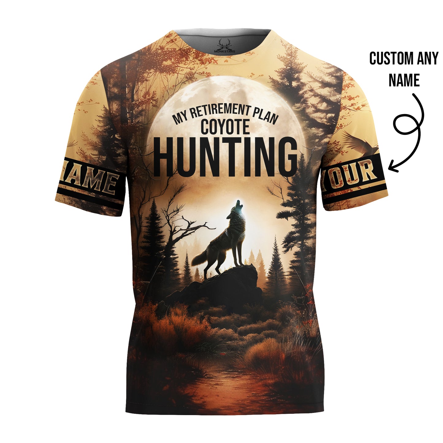 3D Hunting Hoodie - Coyote Hunting Retirement Plan