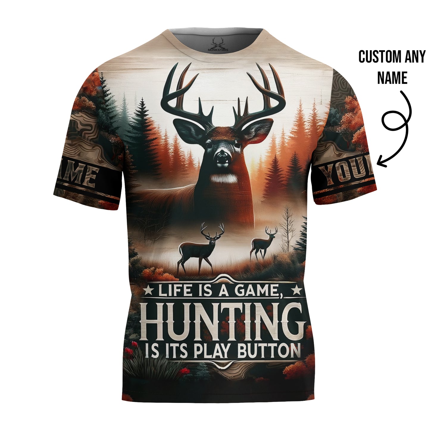 Deer Hunting Hoodie – Hunting Play Button