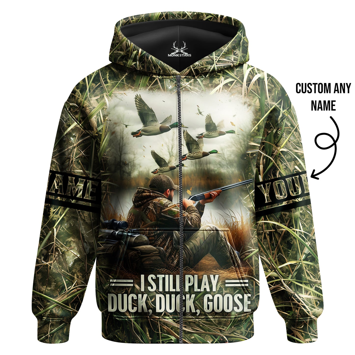Hunting Hoodie – I Still Play Duck Duck Goose